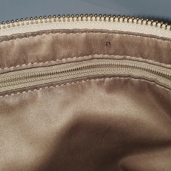 COACH Madison Signature Print Slim File Bag Crossbody Shoulder Bag Black\Tan - Picture 12 of 16